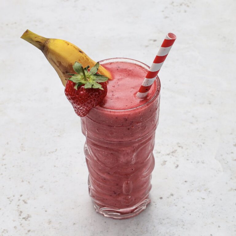 Strawberry Split Smoothie